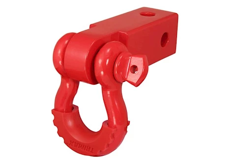 Trimax Locks D-RING RECEIVER HITCH RED